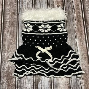 Doggie knitted sweater dress